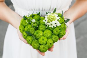 porte alliances mariage santinis ornithogalum