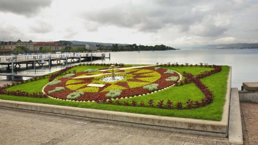 Blumenuhr Zurich