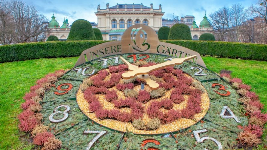 Unsere Garten clock