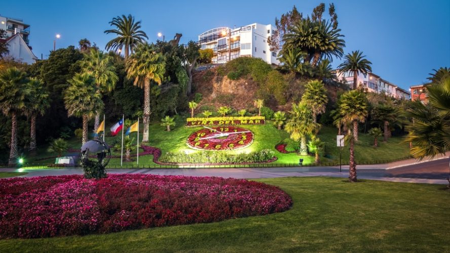 clock flower vina del mar chile