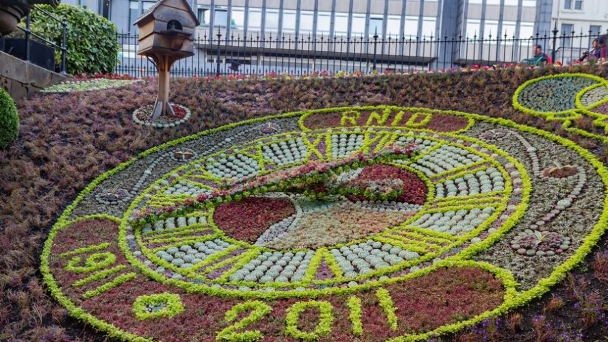 edinburgh floral clock 2011