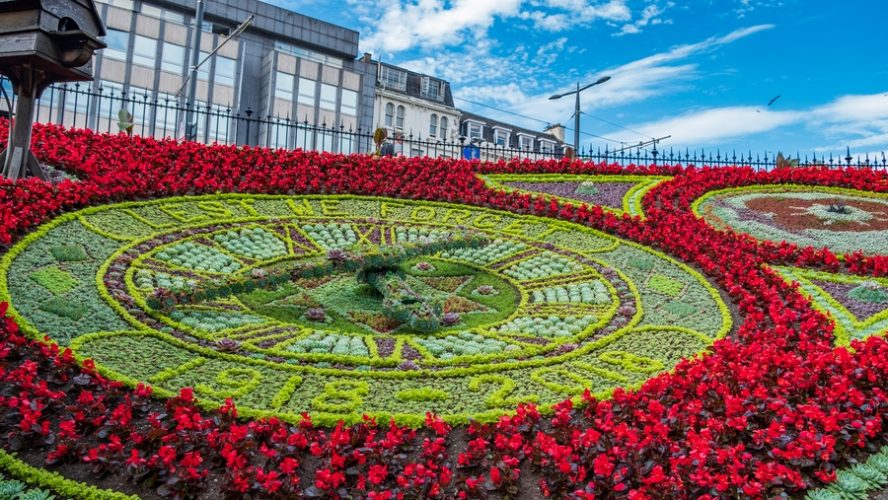 horloge florale Edinbourgh 2018