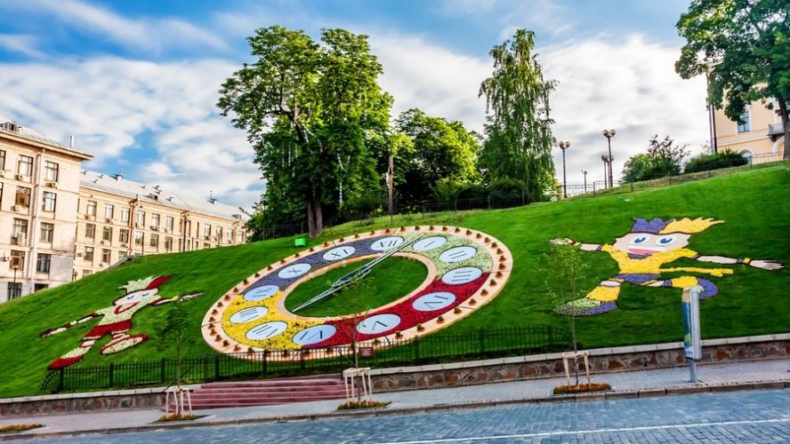 sculpture florale kiev