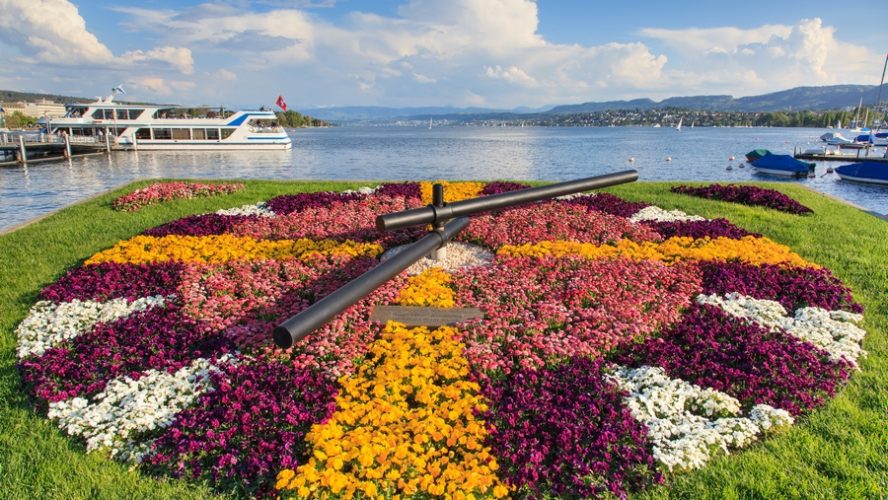 zurich floral clock