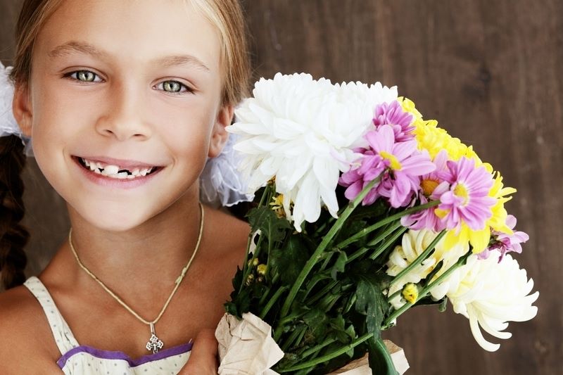 bouquet de chrysanthèmes joyeux