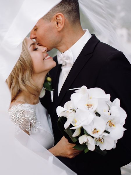 bouquet de mariée orchidée blanche