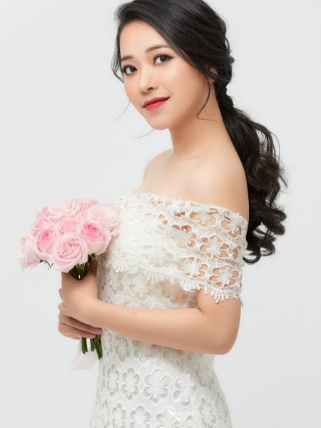 Mini bouquet romantique