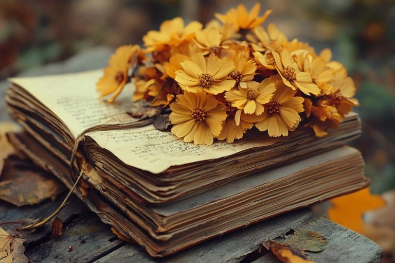 haïkus d'automne sur les fleurs